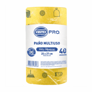 VIRUTEX PRO ROLLO PAÑO MULTIUSO X 40 PAÑOS