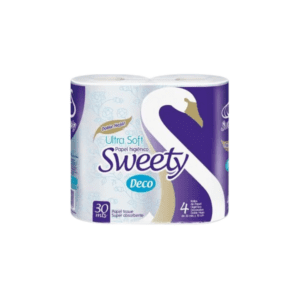 SWEETY PAQUETE PAPEL HIGIÉNICO DOBLE HOJA X 30MT