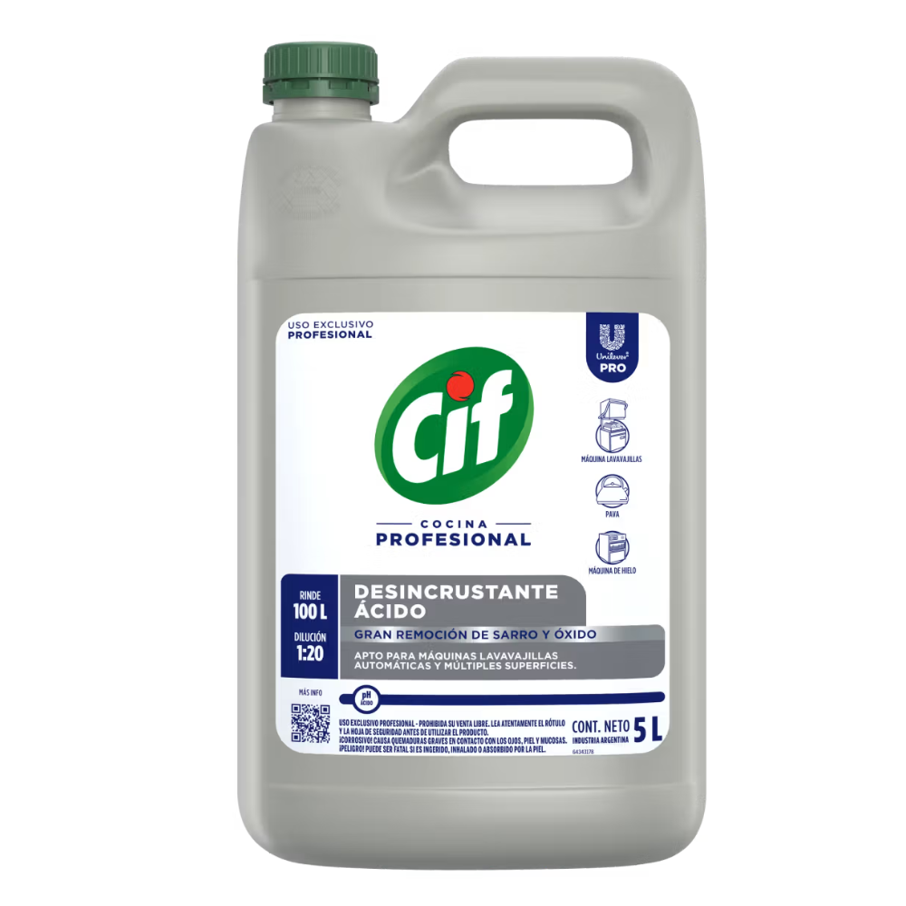 CIF ACIDO DESINCRUSTANTE X5LT